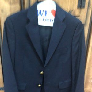 Boy's Navy Suit 12R Blazer & 12 Husky Pants